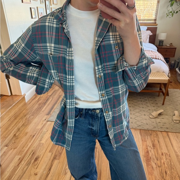 J. Crew Tops - J. Crew Oversized Flannel